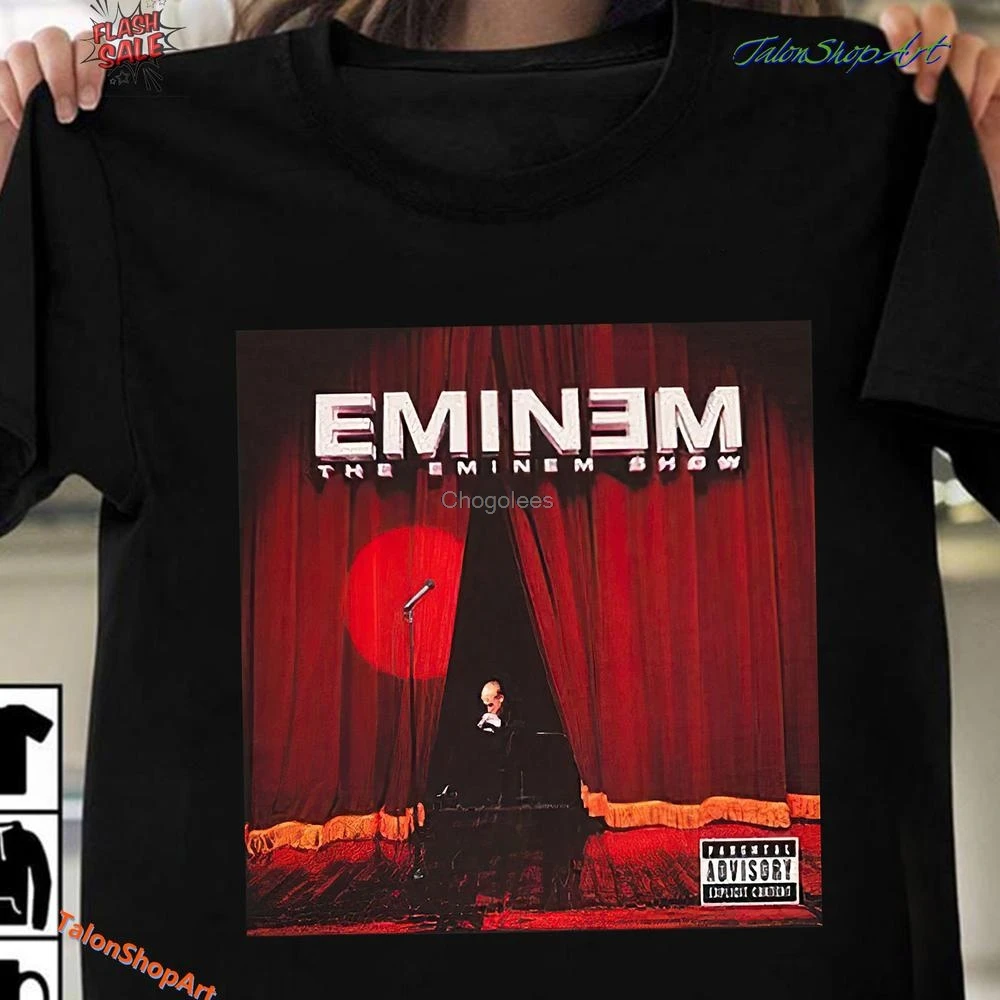 Футболка Eminem The Show рэпер Rap рубашка в стиле хип-хоп музыкальная футболка забавная