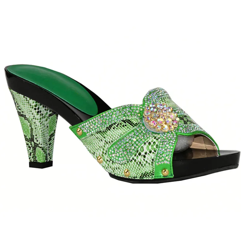 Босоножки женские с открытым носком Свадебная обувь для вечеринки украшенная