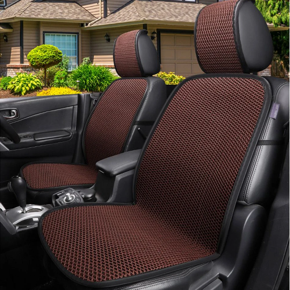 

Cool 3D Air mesh Car Seat Cushion Cover Pad Breathable Cool Auto Summer Single Front Seat Cushion Protect Automobile Interior