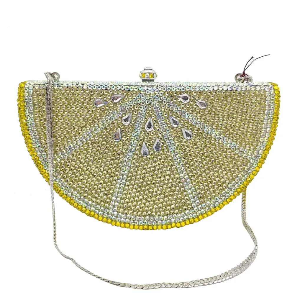 Женские сумочки для коктейлей Boutique De FGG прозрачные вечерние и с фруктами