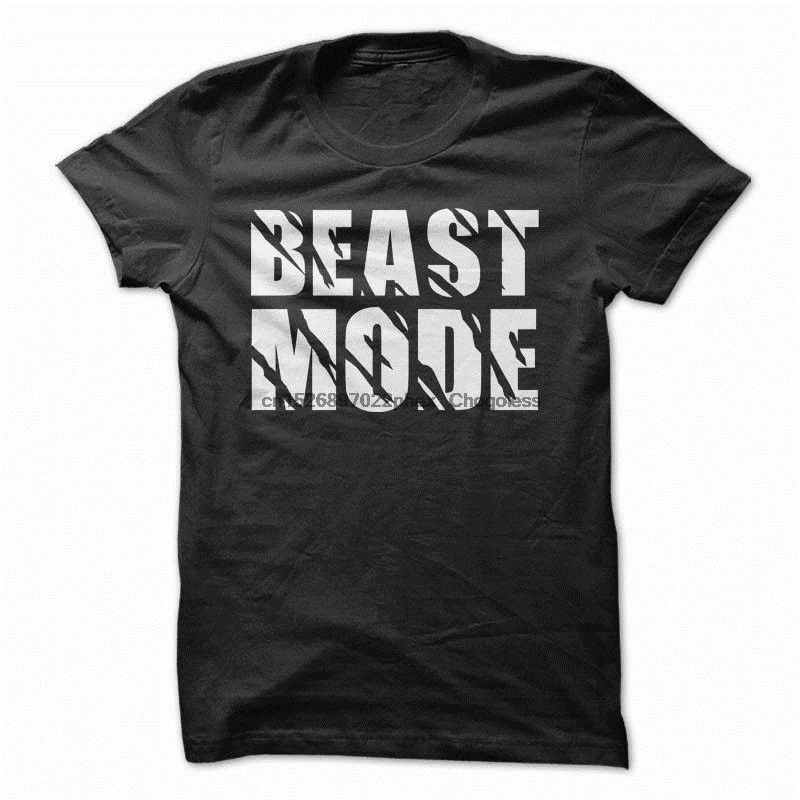 Футболка для тренажерного зала бодибилдинга фитнеса в виде зверя черная рубашка