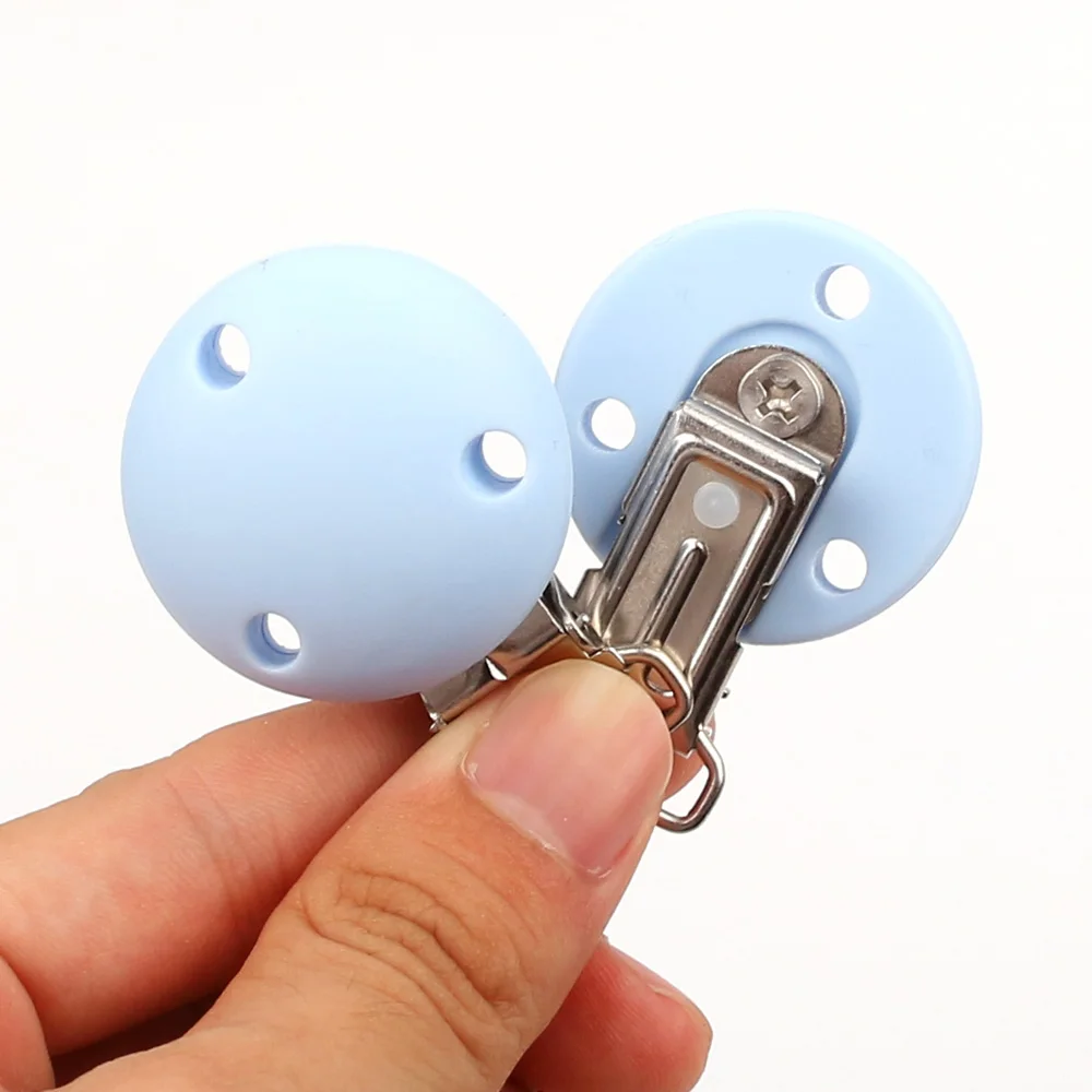 Новый круглый зажим для соски силиконовый шарик детский Прорезыватель и