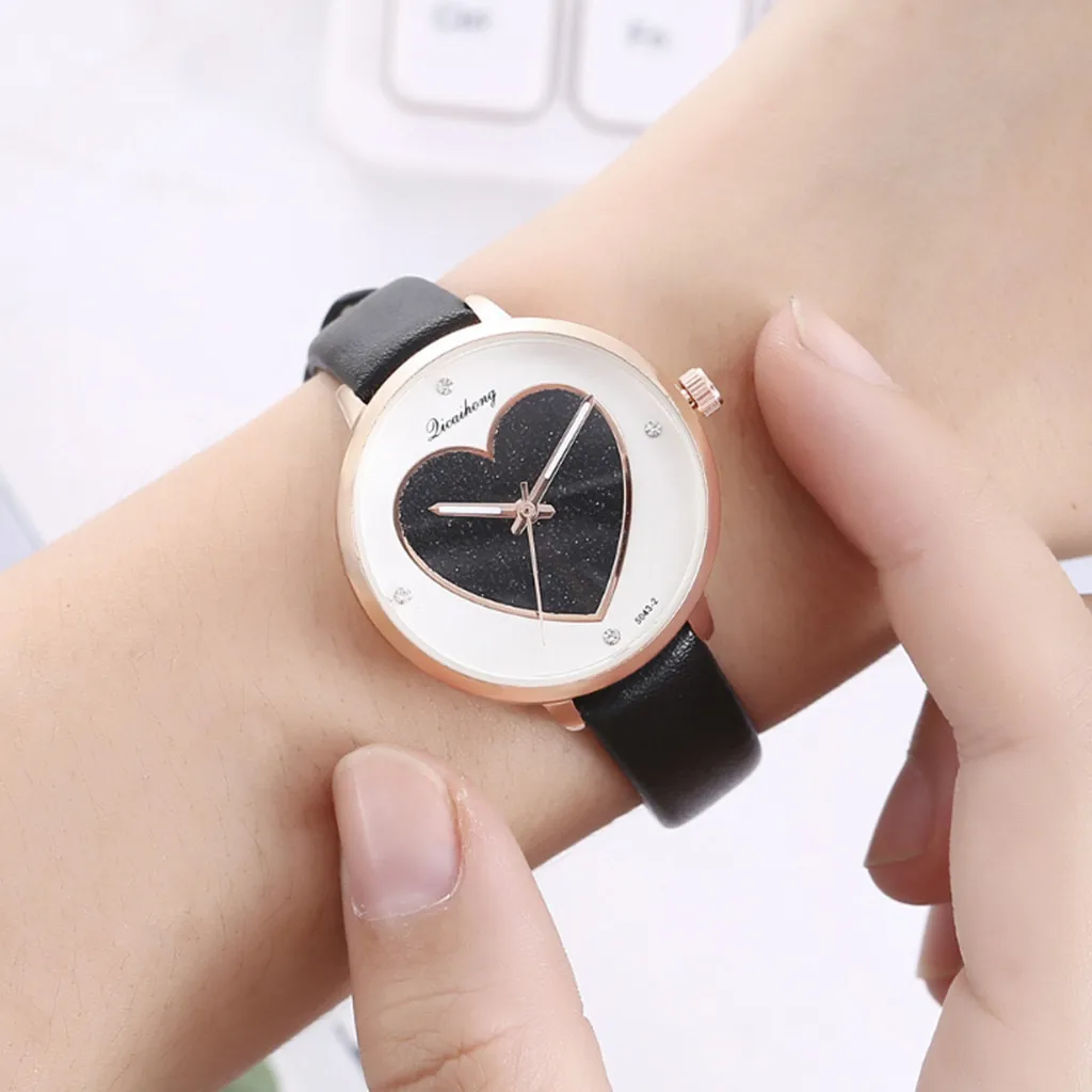 Повседневные маленькие часы для влюбленных пар женские с индивидуальным