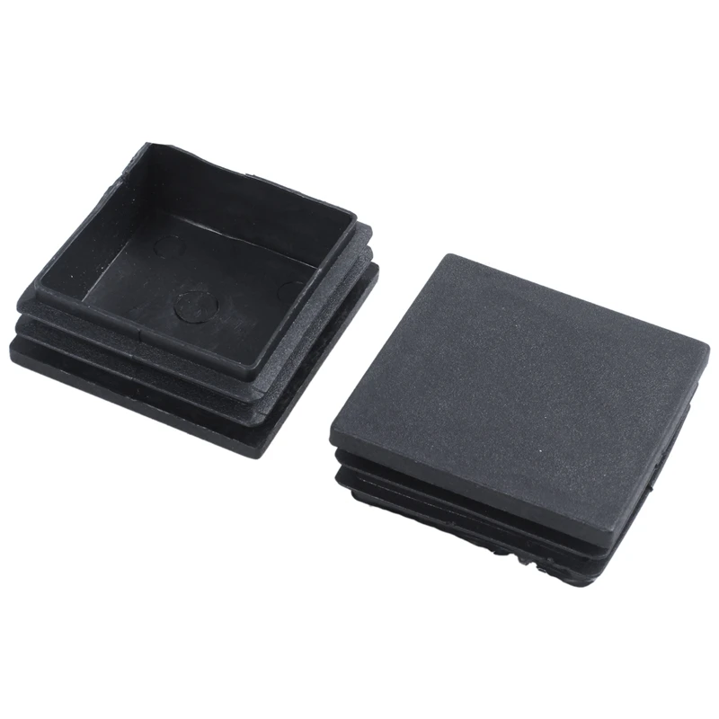 Пластиковые квадратные трубы концевые крышки трубки вставные пробки 50x50 мм 30 шт