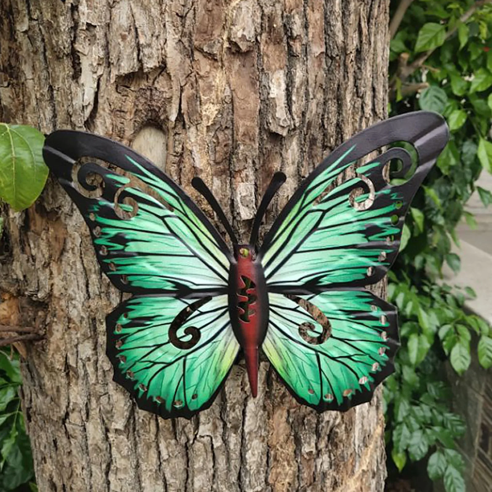 Креативная садовая бабочка для украшения стен дома и сада наружные статуэтки |