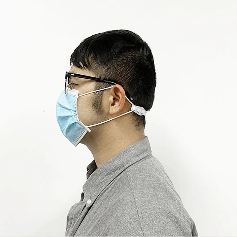Защитные ремни для маски и ушей с удлиненной пряжкой фильтрации хлопковой от