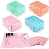 5125pcs nail art table mat disposable foldable clean pad beauty nail care polish waterproof tablecloth manicure tool lint paper