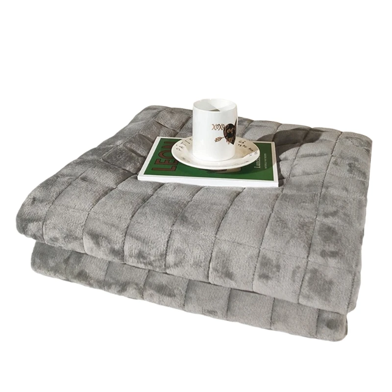 Winter Thicken Warm Flannel Bed Sheet Cover Skid Resistant Quilted Elastic Fitted Mattress Topper Pad Embossed Bedding Protector | Дом и сад