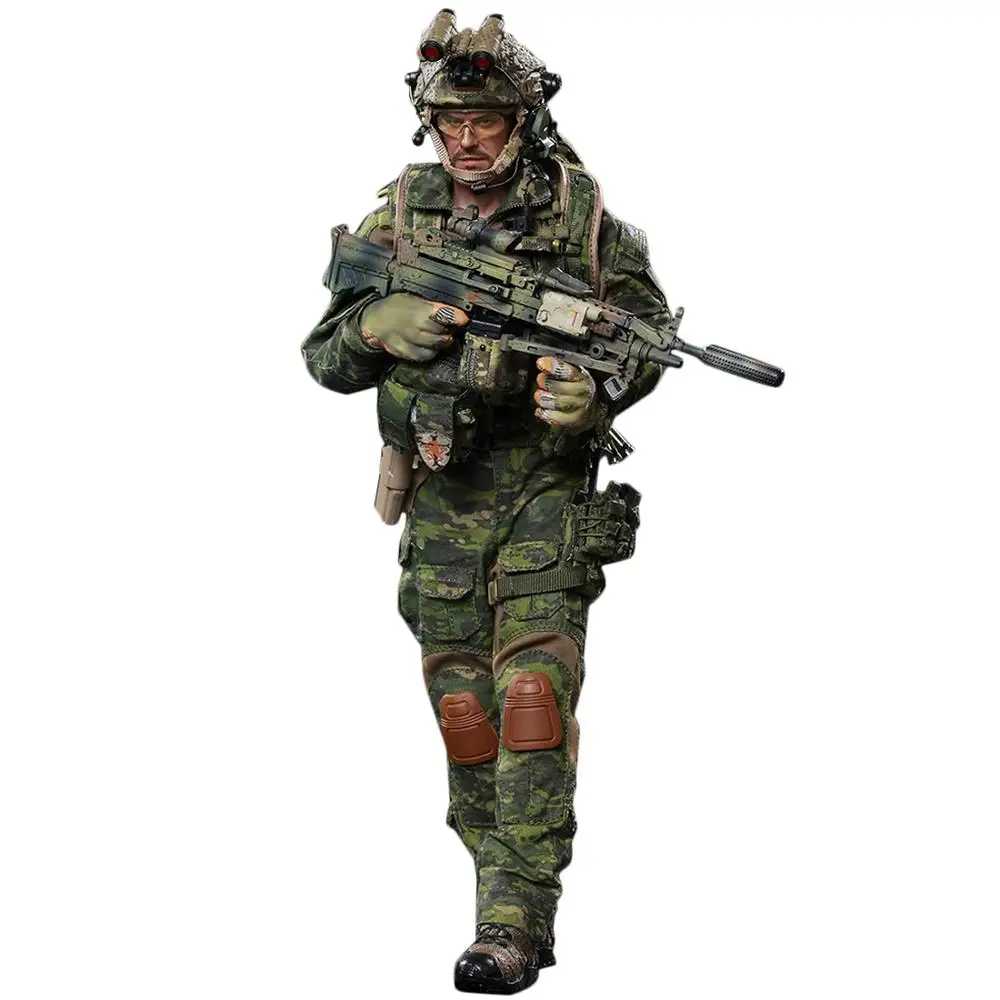 Surwish 1/6 30 см модель солдата Реалистичная голова самодельная передвижная Devgru