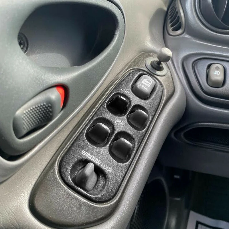 

Top!-Car Front Master Power Window Switch Driver Left for Pontiac Grand Am Sedan 1996-2005 22588178 22624807