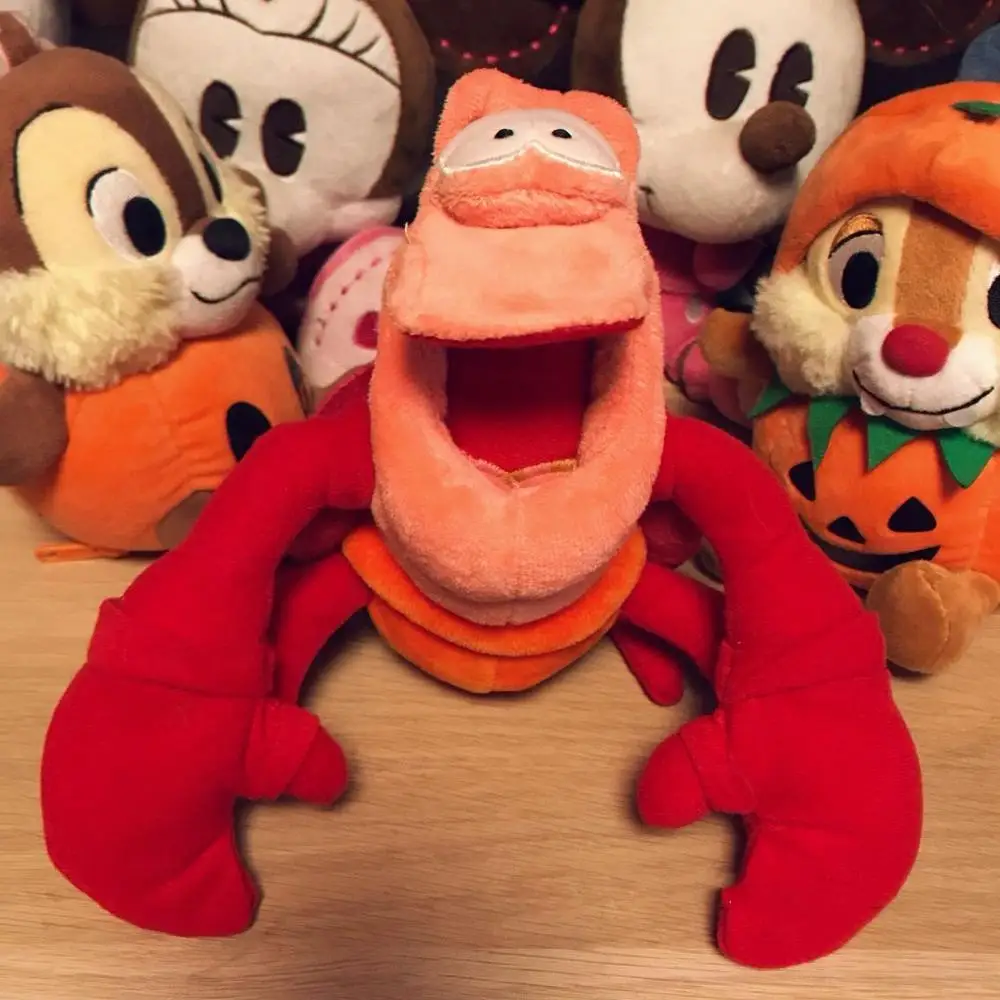 Новый Русалочка Себастиан красный краб милый плюшевая игрушка кукла подарок| |