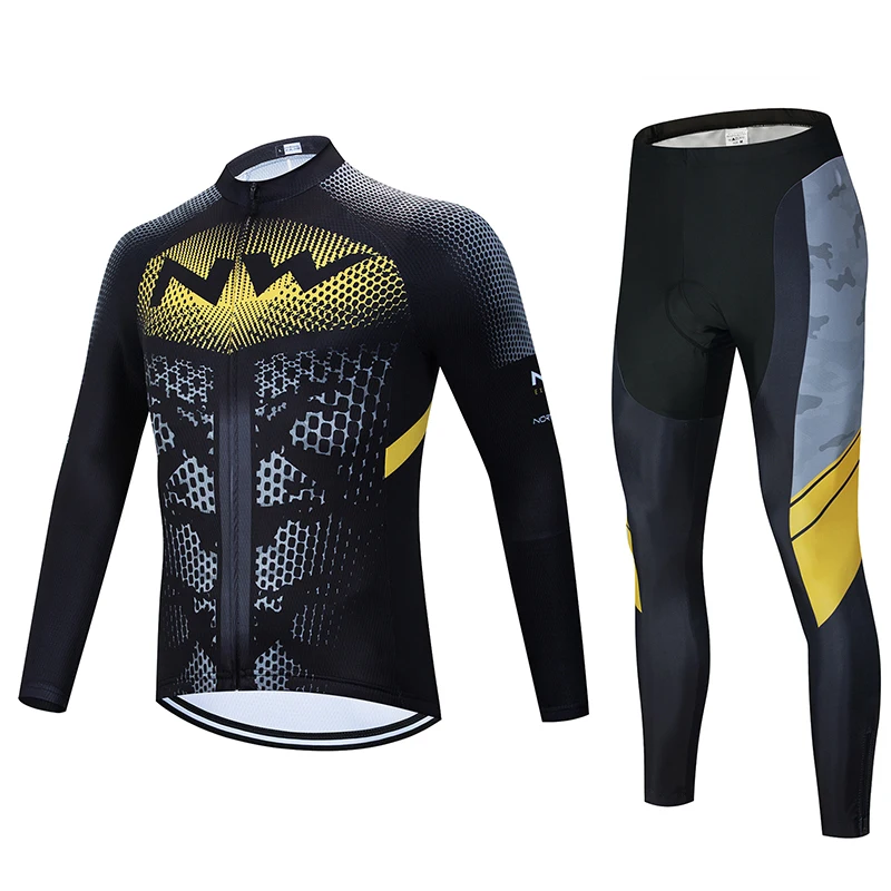 Взрывобезопасные модели 2020NW осенний и зимний велосипедный костюм длинный теплый