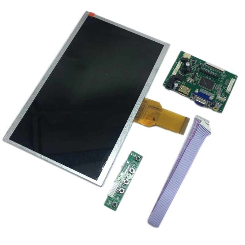 

10 Inch TFT LCD Screen Display Kit 240X145mm for Raspberry Pi/ Pcduino, With HDMI-Compatible Port, Driver Board Kit