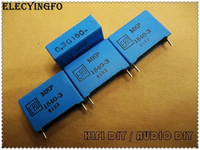 

10PCS/50PCS MKP1840 0.3uF 160V 160v0.3uf 2% high precision film capacitor