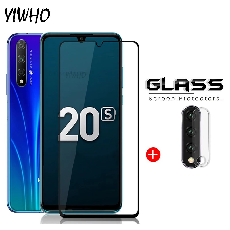 Защитное стекло для huawei honor 20s защитная пленка экрана Honor 20S 2 в 1 защита камеры