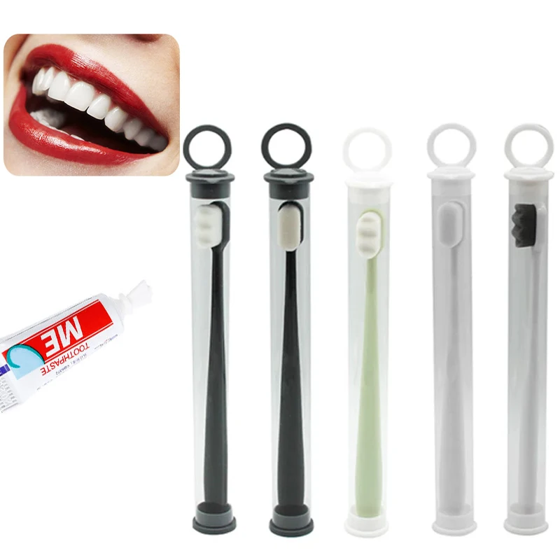 

Ultra-fine Soft Hair Eco Friendly Toothbrush Portable Tooth Brush with Box Soft Fiber Nano Toothbrush Oral Hygiene Do Wholesale