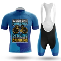 2021 cycling weekend forecast cycling jersey set mtb bicycle clothes sportswear bike clothing maillot ropa ciclismo cycling kit