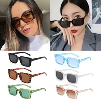 trendy streetwear uv400 womens fashion sunglasses for women retro sunglasses eyewear rectangle sunglasses