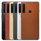 Роскошный DIY кожаный стикер для кожи пленка для задней панели корпуса для SAMSUNG Galaxy A9S A8S A6S A750 A8 A8 Plus 2018 наклейка на заднюю панель