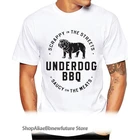 Модная мужская футболка TEEHUB с надписью Undercover, с изображением бильярдера, топы с коротким рукавом, футболки с принтом UNDERDOG BBQ, крутые футболки, необходимая футболка