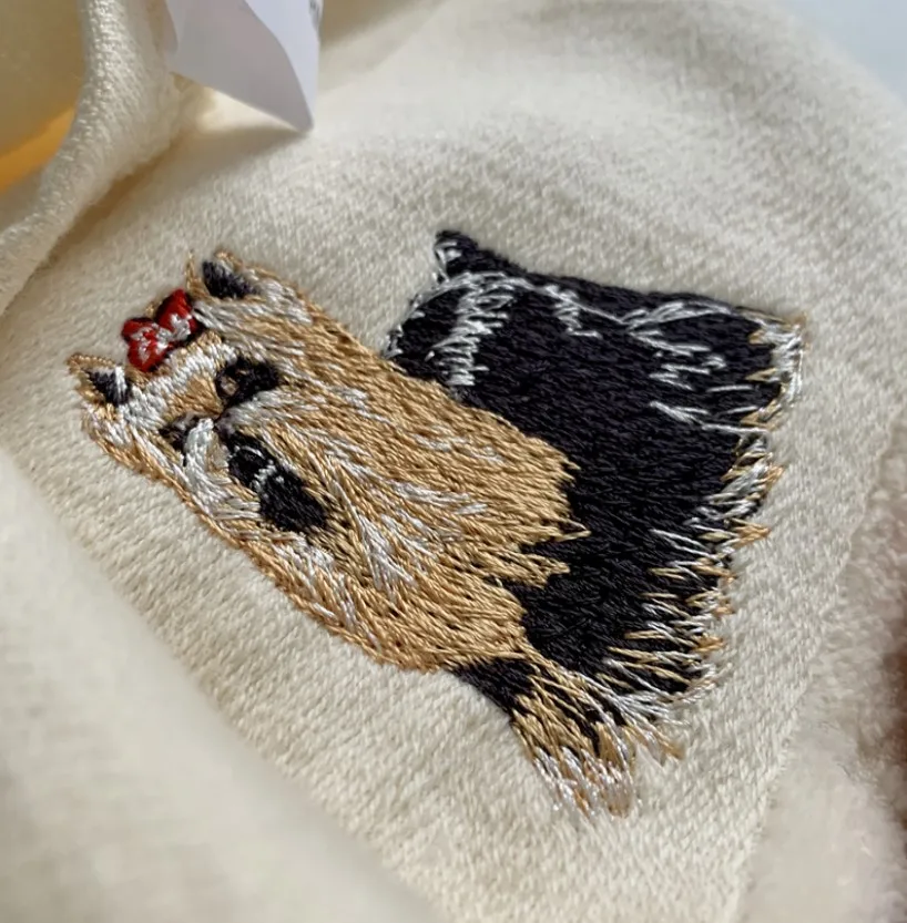 Хлопчатобумажная салфетка в стиле собаки 62x40 см кухонное полотенце чайное с