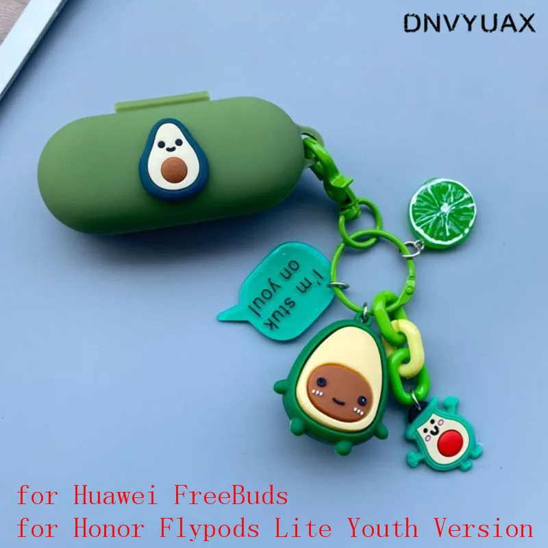 1 шт. защитный чехол силиконовый для Huawei FreeBuds for Honor Flypods Lite Youth|Смарт-аксессуары| |