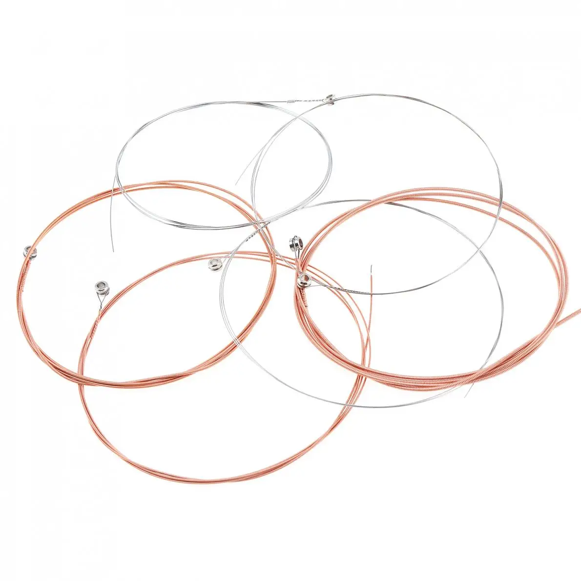 Струны для гитары 6 шт. струны акустической 009-045 дюймов стальной сердечник