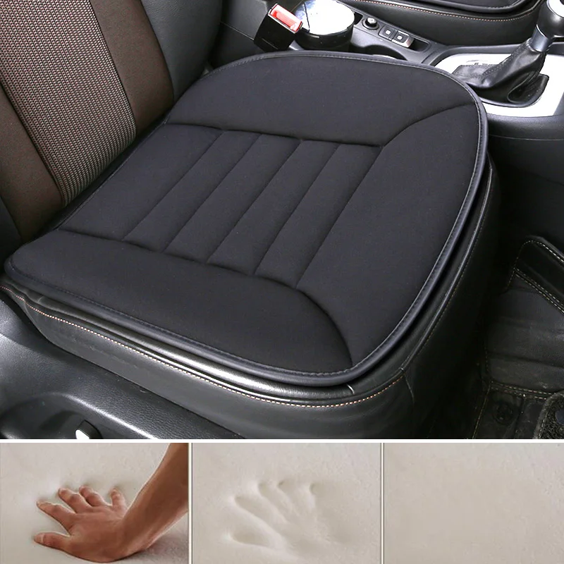 

2019 memory sponge universal easy install non-slide auto car seat cushion stay on s not moves office/home covers E2 X40