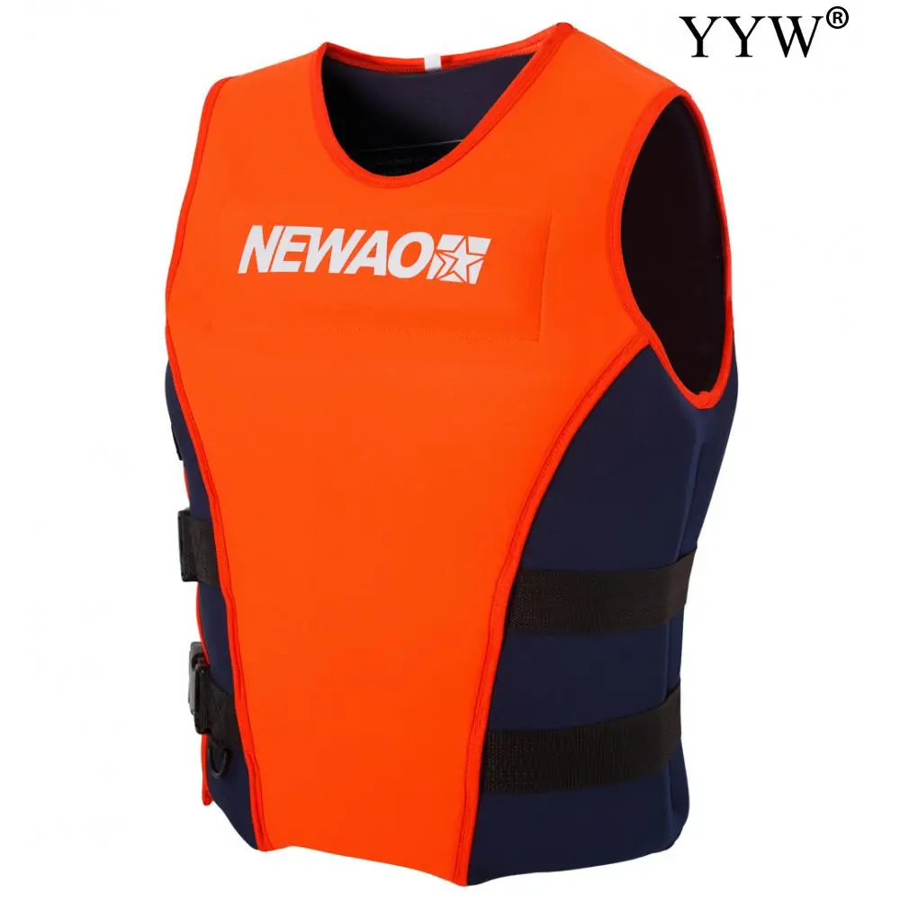 

Спасательный жилет из неопрена для взрослых, профессиональный спасательный жилет для водных лыж, рыбалки, дрифтинга, Вейкборда, плавания