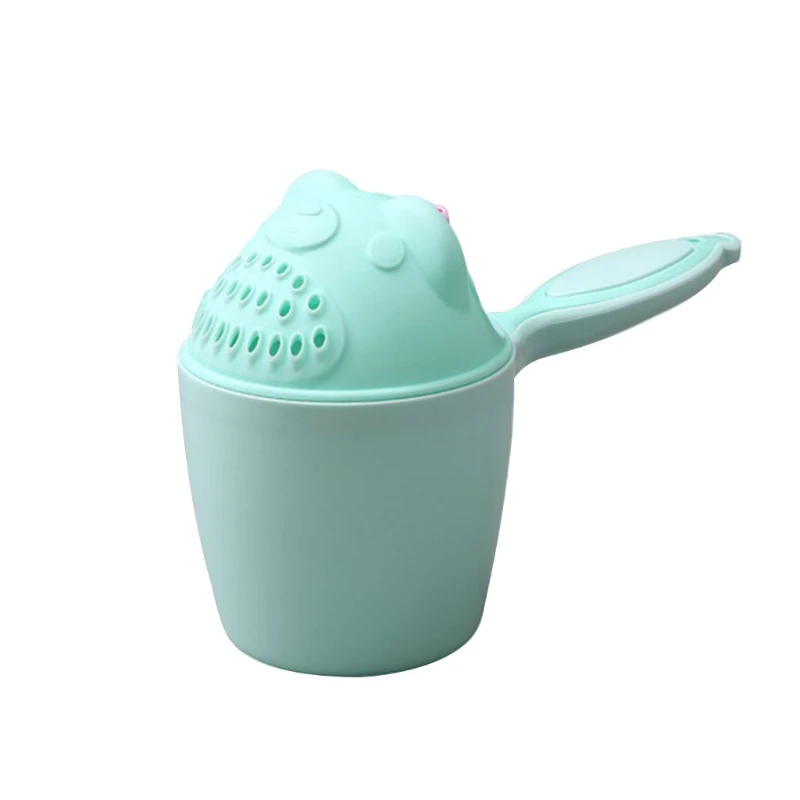 Limpiador de cascada con dibujos animados para ba&ntilde;o de beb&eacute;, copa de pl&aacute;stico para lavado de ducha y champ&uacute; para ni&ntilde;os, 85DE-2