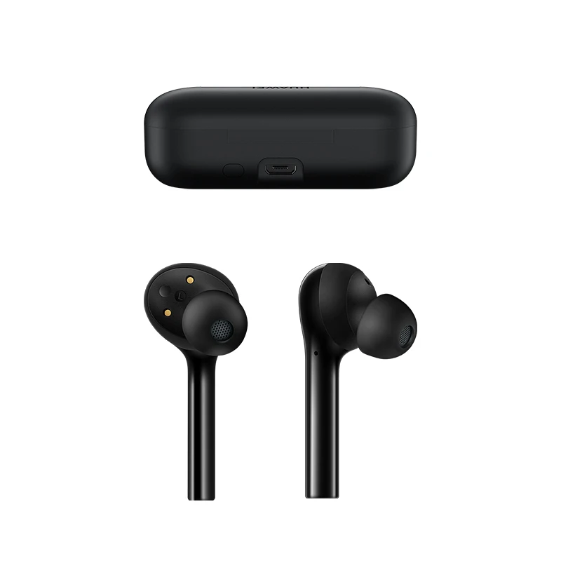 Black HUAWEI FreeBuds Lite Freebuds Enjoy TWS наушники Bluetooth беспроводные наушники 12 часов воспроизведения водонепроницаемые управление нажатием - Цвет: Black