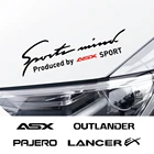 Светильник светящиеся брови креативные наклейки для Mitsubishi Lancer EX Outlander ASX Ralliart Delica L200 Triton аксессуары для паджеро