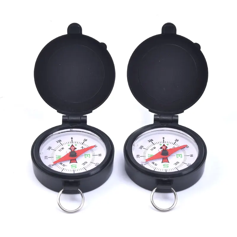 

2pcs Compass Military Camping Hiking Army Style Survival Marching Pointing Guider Compass