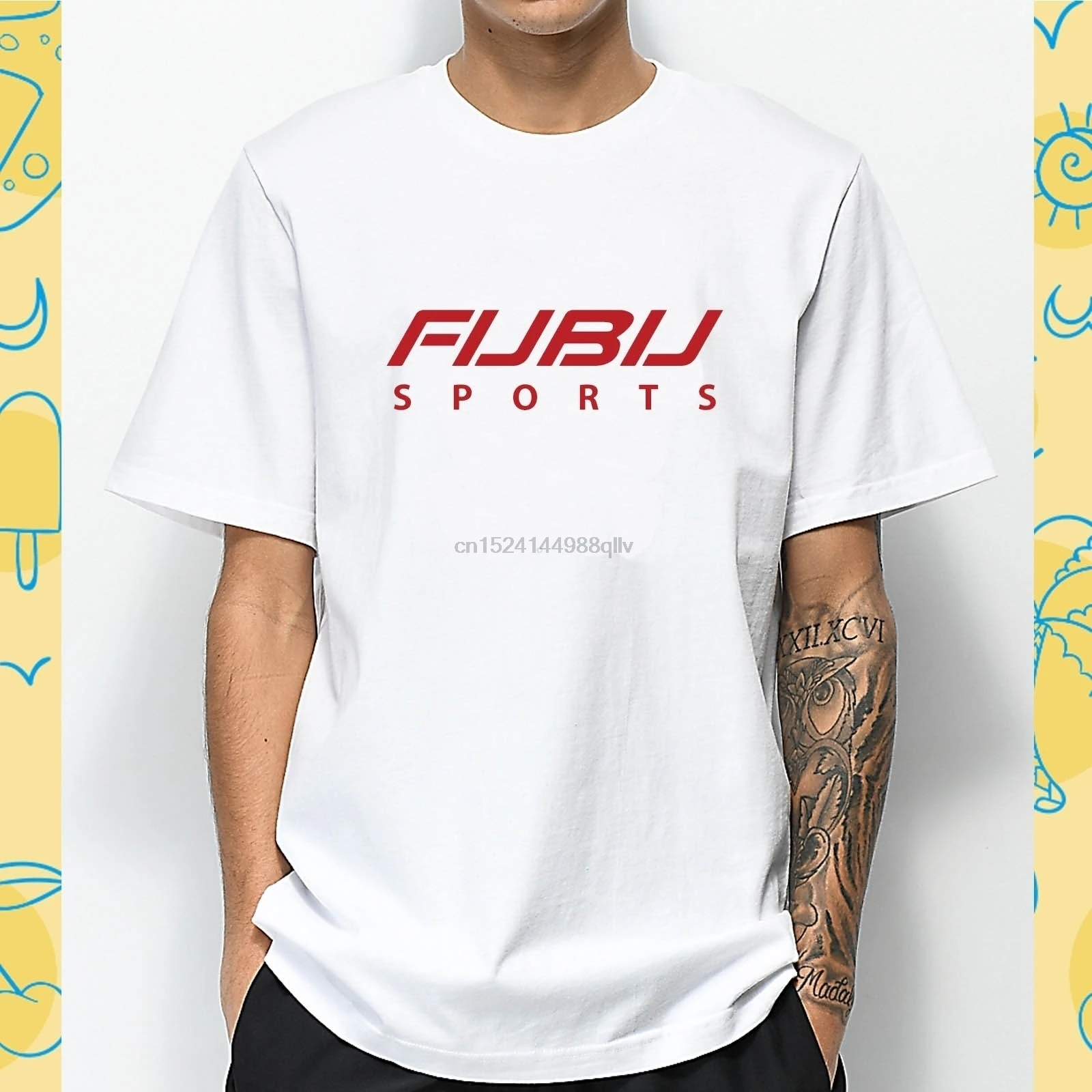 Fubu спортивная мужская летняя модная футболка белые футболки Топы Одежда |