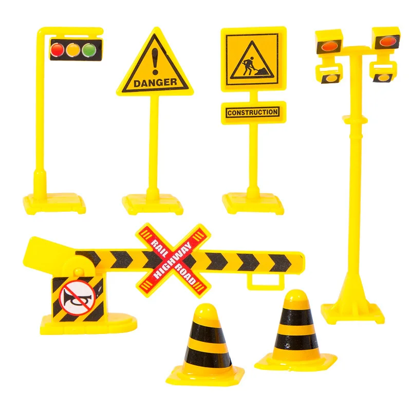 Cake decoration 7pcs Мультфильм автомобиль вечерние одноразовая посуда тарелка Салфетка скатерть чашки строительная техника ко дню рождения украшения, товары для вечеринки - Цвет: Cake decoration 7pcs