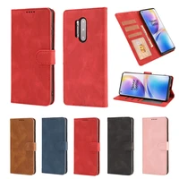 business flip wallet leather case for oneplus nord 8pro 8t cover card pocket folding bracket shockproof full protection coque