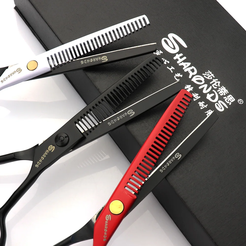 Chunker ножницы Профессиональные Парикмахерские комплект нержавеющая сталь Япония