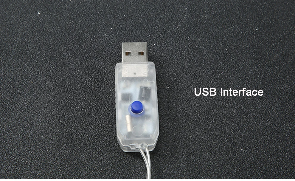 5V USB 3 м 100/200/300 светодиодный открытый праздник Рождество декоративные Свадебные гирлянды Шторы гирлянды Вечерние огни с пультом дистанционного управления