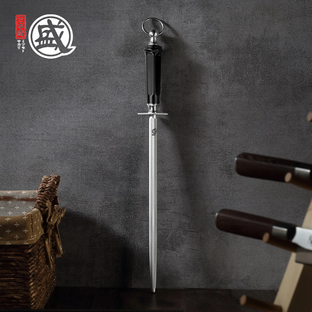 Мицумото сакари японский 12 дюймовый Заточка Стержень с высоким содержанием