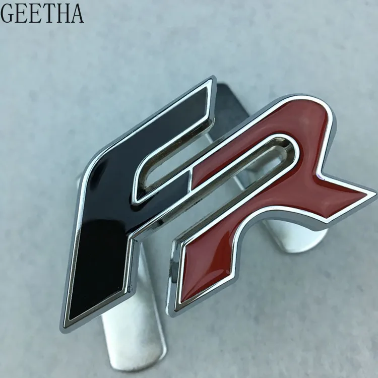 3D FR значок из цинкового сплава для переднего гриля автомобиля эмблема кузова