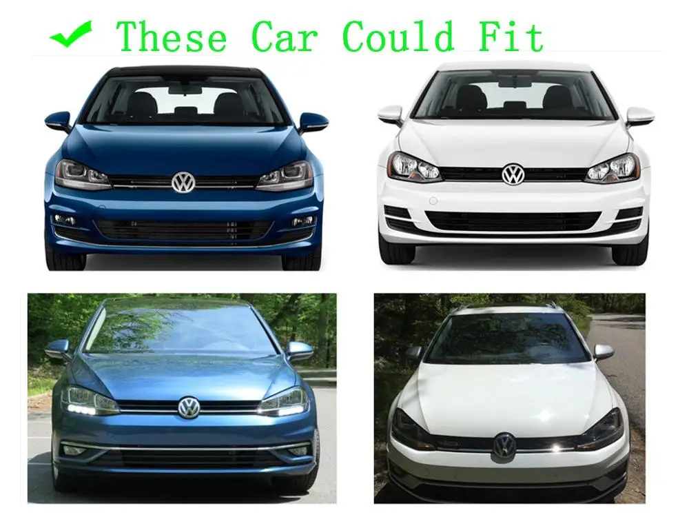 Golf 2013 2014 2015 2016 2017 передний бампер спойлер для Volkswagen 7 5 модель углеродного волокна