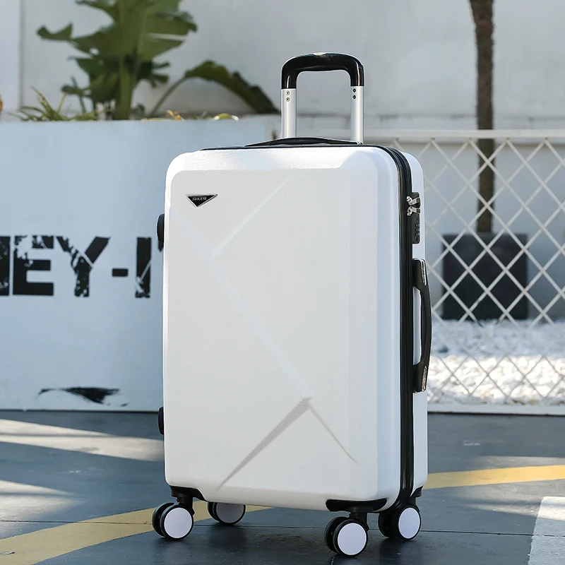 20-inch fashion suitcase men women travel password box student popular rolling luggage 24 inch trolley case universal wheel