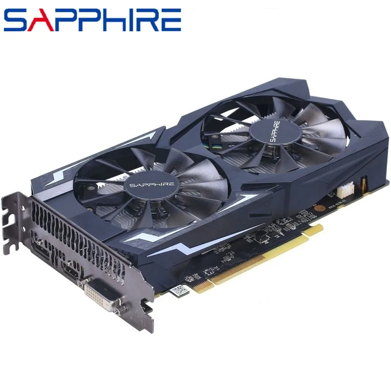 Видеокарта SAPPHIRE RX 460 4 Гб 400 бит GDDR5 графические карты для AMD серии VGA RX460 DisplayPort HDMI DVI