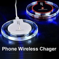 Ultra-Thin Wireless Charging Pad for iPhone Samsung Galaxy Wireless Charger for Universal Phone Wireless Charger