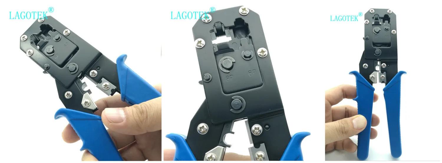 Высокое качество RJ45 RJ11 CAT5e CAT6 портативный набор инструментов для ремонта локальной сети Utp кабельный тестер и плоскогубцы Обжимные Щипцы штекер зажим ПК