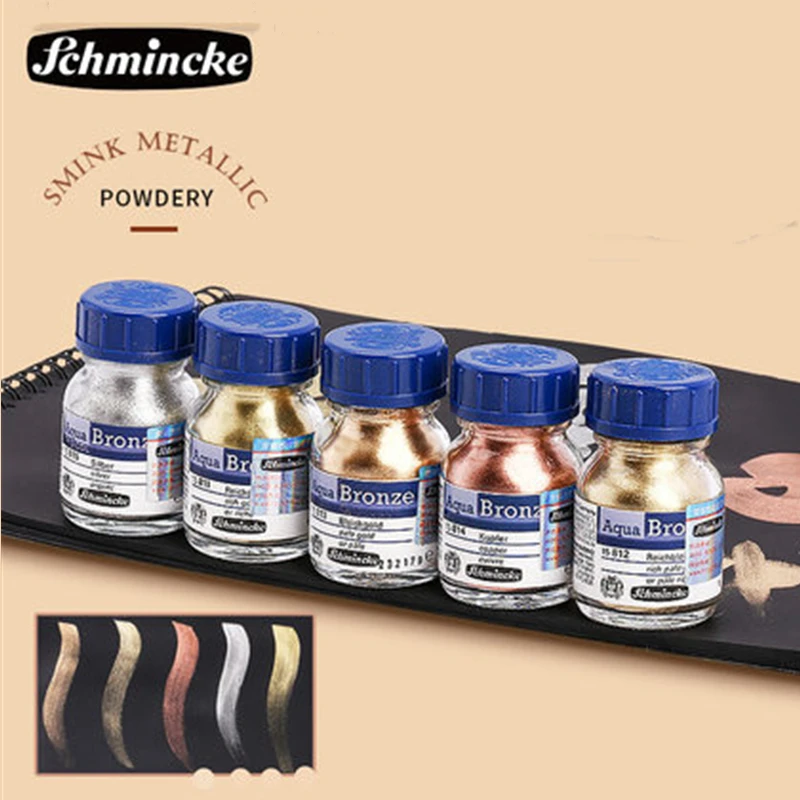 20 мл немецкий металлический цветной порошкообразный порошок для краски