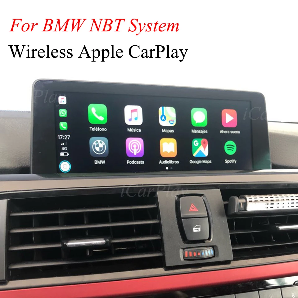 Автомобильный мультимедийный интерфейс CarPlay Android авто для BMW 7 серии 2013 2015 с