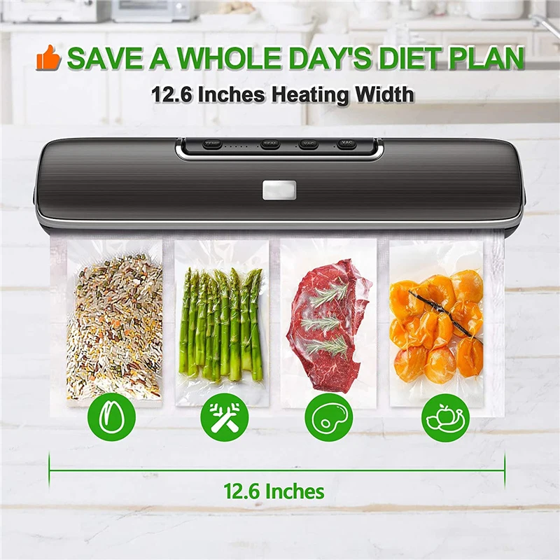 

220V110V Upgraded Version Household Professional 2021Sealer Vacuum Packer Machine For Dry Wet Pumping Vacuum Food Sealer Packer