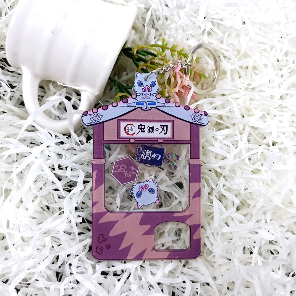 

Anime Demon Slayer Cosplay Rengoku Shinobu Shaker Pendats Kawaii Collections Gifts