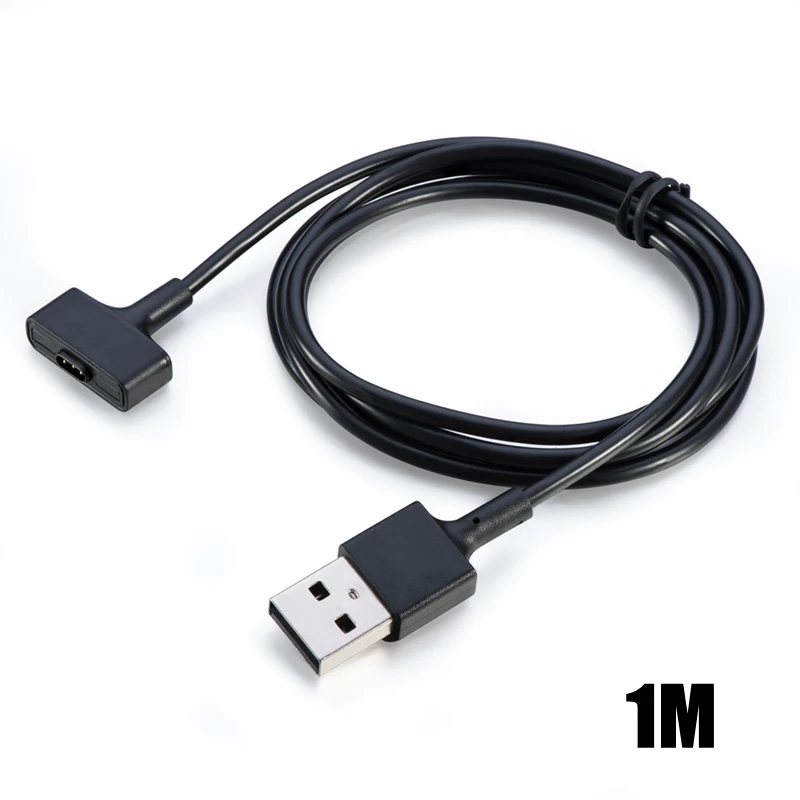 Магнитный usb-кабель для зарядки Ollivan длиной 1 м для Fitbit Ionic Smart Watch, сменный usb-кабель для Fitbit Ionic Watch